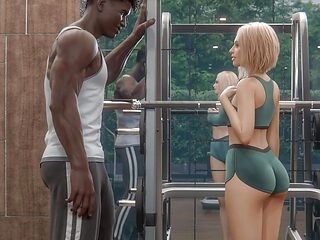 Emma Episode 3: I'm an Unfaithful Slut, Cuckolding My Husband at the Gym with a Monster BBC - Dobermanstudio