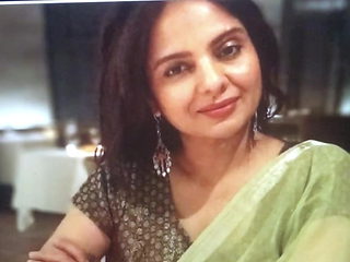 Sexy aunty SONAL lanJHA cum tribute#1.1