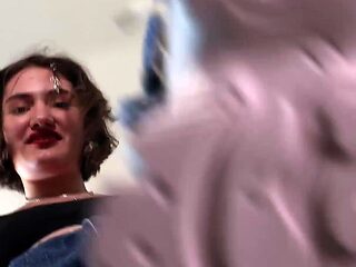 POV Gym Girl Sneakers Domination