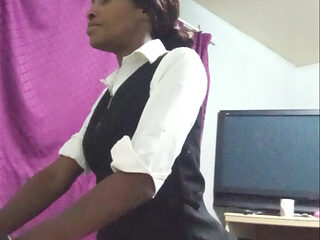 18 Year Old Horny School Girl, Sucks and Ride Cock for a First Time, Her Face Shows Enjoyment with Older Man