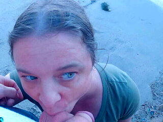 Stepson & Stepmom's Illicit Beach Encounter