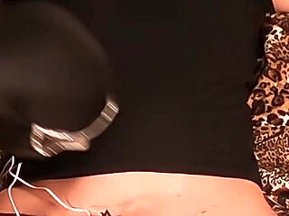 Electro Estim, Urethral Sounding and Jerking Leads This Tied Guys' Cock to a Huge Cumshot