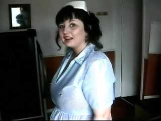 Bbw milf nurse cures cock