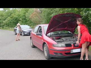 Slave Waiting For First Gangbang