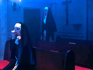Mind Control Nun Fantasy - Kyoko, Nata Gold & Shelena Threesome