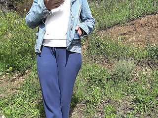 Crazy Saudi Arab MILF Souzan Halabi Fucks Herself with Dirty Used Dildo - Public Sex & Funny Comedy