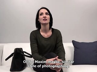 Anna gets a mouthful of cock