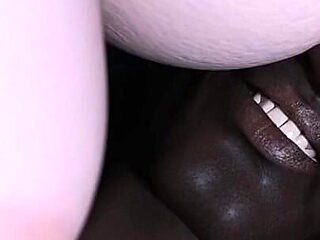 MILF Tit Fucks and Rides a Heavy Big Black Cock- Gameplay