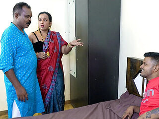 Desi Indian Aunty Hot Fuck with Chacha - Rough Sex & Doggy Style