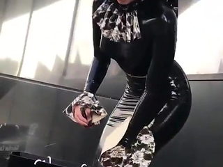 Sexy Hijab woman - Muslim - Hijabi - Latex