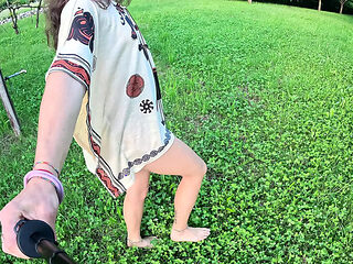 Amateur Italian Teen Kadavak Naked Outdoor Walking - Public Nudity & Flashing in 4K