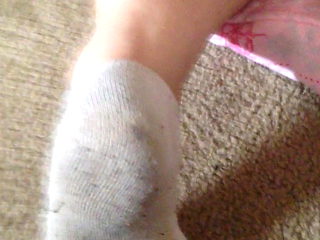 wife Anal with socks 