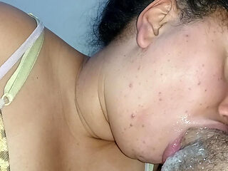 EXTREME AND DELICIOUS POV OF THIS BLOWJOB SO WET AND SMEARED