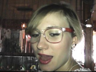 Smoking Fetish Blonde Blowjob 01