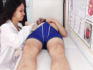 Nurse Jennyferpimenta Gives Handjob To Patient's Big Cock Erection