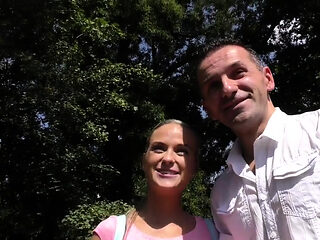 HUNT4K. Smart pickup in the park causes sex with teen