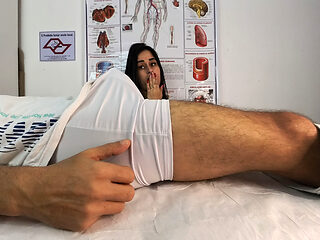 Oops... I got a hardon in front of the nurse
