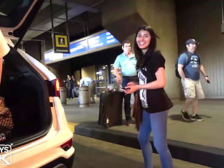 President of FRAT with HUGE COCK fucks Tiny Sorority girl