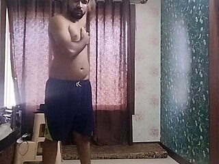 boys workout and hard gym