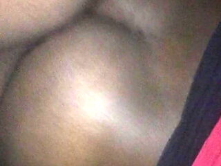 Quick cheek clap while neighbor wife is sleep