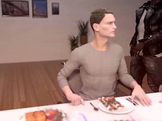 Wife surprises her husband with a bull on his birthday celebration