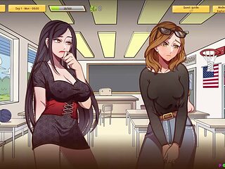 Visual hentai, naked adventure, public