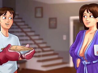 Summer saga with big boobed mommy in part 81 by MissKitty2K