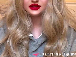 Vends-ta-culotte - Trash talking and humiliating a submissive man by a young and sexy dominatrix