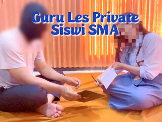 Indonesian Teen Schoolgirl Seduced By Private Tutor - Big Natural Tits In Uniform Homemade Sex