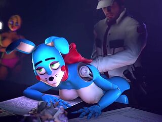 FNAF 3D Porn Compilation: Scary Furry Busty Creatures Crave For Your Dick
