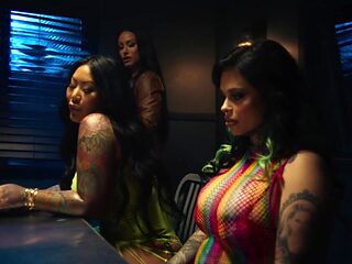 Nicole Kitt's Dark Power in a Uniform Scene