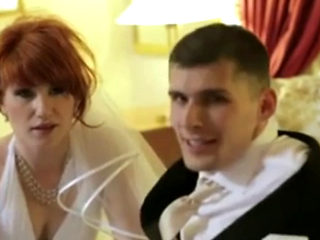 Wedding Day Fuck For This Sexy Redhead