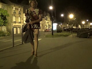 transvestite sounding urethral in lingerie on deck 132