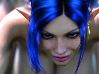 Busty 3d animation Elves Compiliation