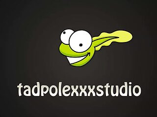 Tadpolex Studio featuring Tad Pole and Mila Milkshake's tattoed woman movie