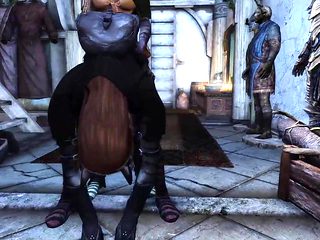 Skyrim Special Edition Feat. Kat Byte Thigh-high stockings