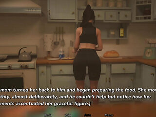 During the boxes remove stepson saw stepmom's beautiful body in half naked