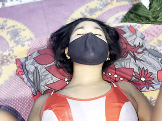 Desi Indian School Girl Takes Big Black Cock in Oyo Hotel Room - Anal Fuck in 4K