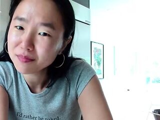 Asian korean amateur couple homemade webcam sex
