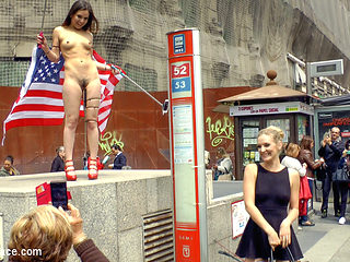Slutty American Tourist Publicly Disgraces Herself - PublicDisgrace