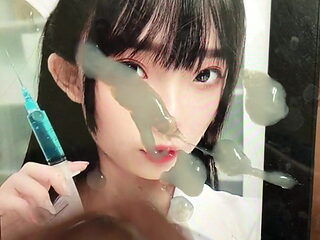 Slut Ning Ning cum tribute