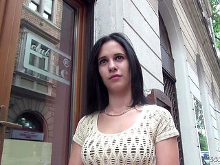 GERMAN SCOUT - 18yr OLD SMALL TEEN SEDUCE TO FUCK AT CASTING