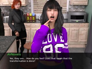 Petite redhead gets a dirty makeover in Dusklight Manor