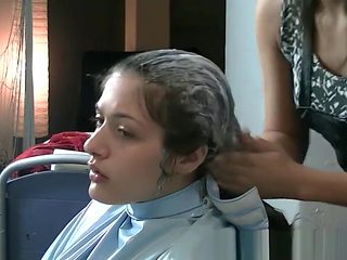 extreme hair-wash then dry then wash again