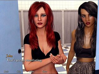 Cartoon hentai adventure on route 43 with a dik girl