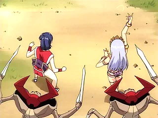 Honoo no Labyrinth (Labyrinth Of Flames) anime ecchi scenes