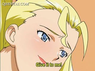 Slutty hentai redhead banged hard outdoor