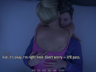 Shadows of Seduction V0.5 - P6 MILF Jessica Deepthroats Adam and Swallows Every Drop in Her Bedroom