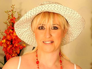 Big titted hairy old maid