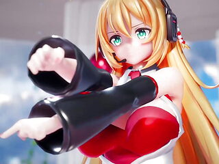 Cute Maki - Cute Sexy Dance (3D Hentai)